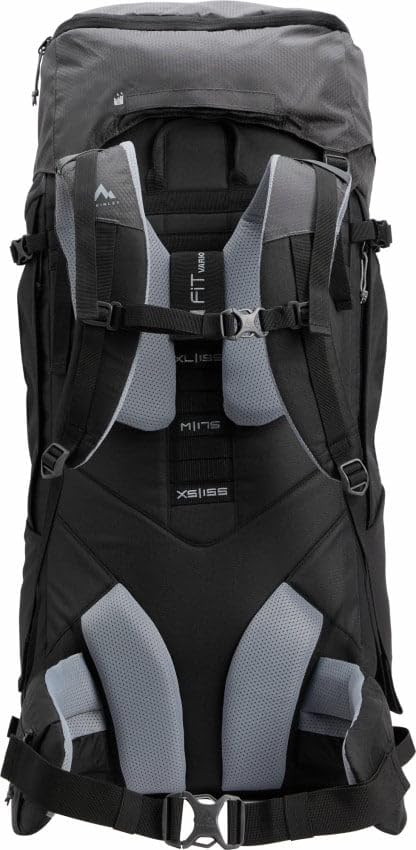 Mckinley Unisex Make II CT 75+10 Vario Plecak trekkingowy Anthracite/Black Nig One Size