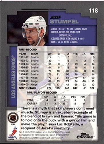 2000-01 Topps Chrome #118 Jozef Stumpel