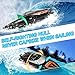Cheerwing Skater RC Boat, Self-Righting Remote Control Boat 25km/h High Speed Racing Boats Toys for Pools & Lakes, 2 Batteries