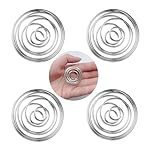 midgreyeye 4pcs Small Stainless Steel Protein Shaker Balls Portable Aluminium Alloy Packaging Protein Shaker Shake Protein For Protein Blended Drinks (3.1 * 2.8cm)