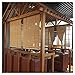 SHUDONGDEN Stores Extérieurs en Bambou Pare-Soleil, Store Enrouleur De Protection Solaire pour Salon De Thé Arrière-Cour Porche Galerie Pont Fausse Tête De Lit,W140xH250cm/55x99in