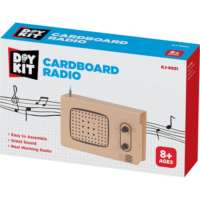 Kit Radio Cardboard AM/FM miniatura 2