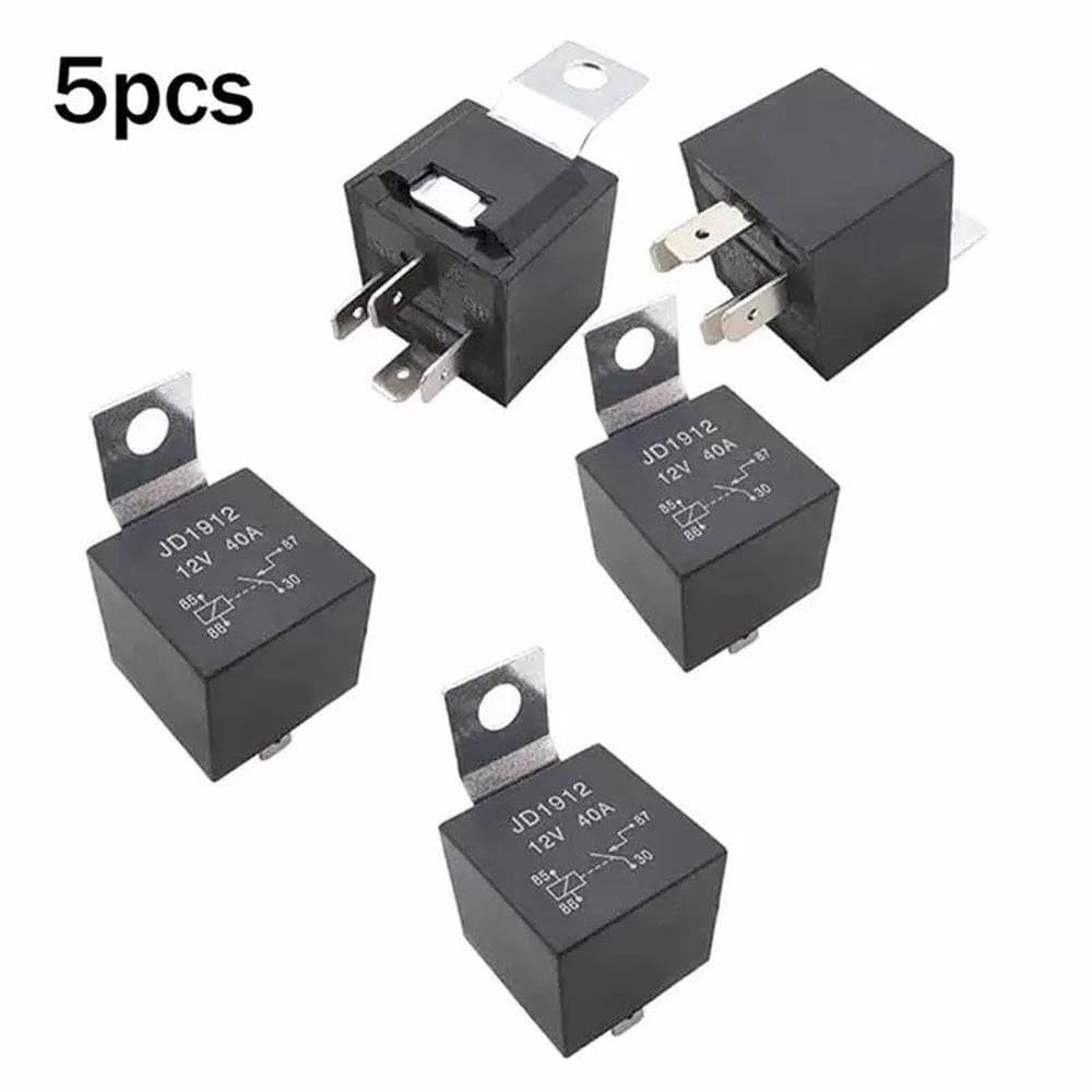 Relais Répéteur JD1912 40A 12V, Relais De Positionnement Monté Sur Voiture, Accessoires Automobiles des pièces de rechange