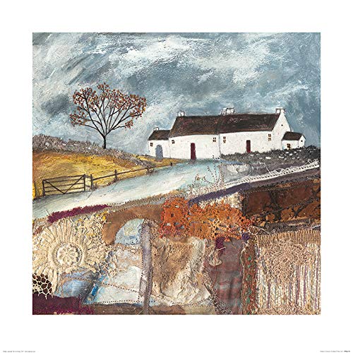 Louise OHara Sfumature di Autunno Stampa Artistica 60 x 60 cm Carta Multicolore 60 x 60 x 1.3 cm