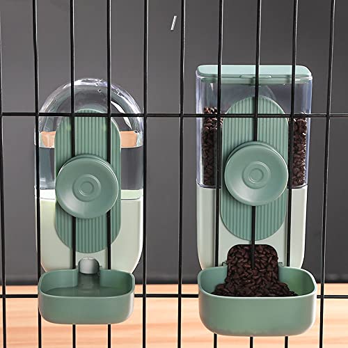 Pets Distributeur Automatique de Nourriture et Distributeur d'eau pour Petits et Chiens, Chats et Animaux domestiques Cover