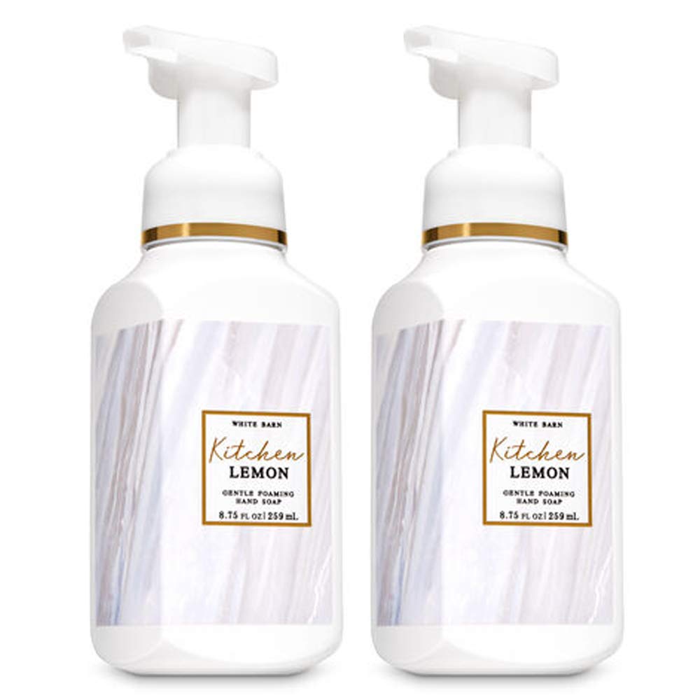 Bath & Body Works White Barn Kitchen Lemon Gentle Foaming