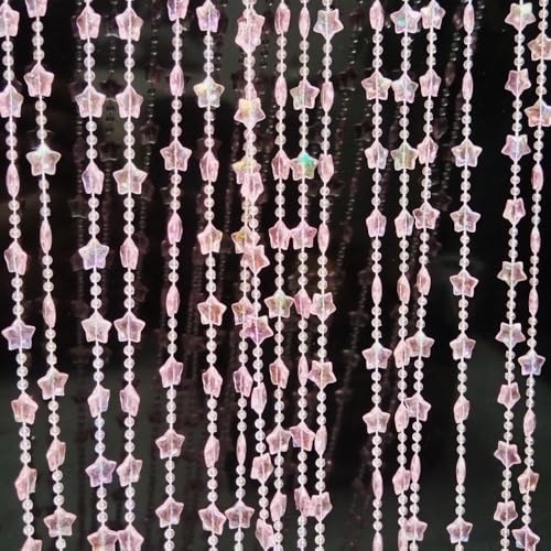 ave split Beaded Curtain Doorways Star Acrylic Hanging Door Beads