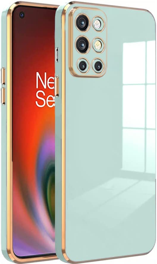 KARWAN®️ Luxury 6D Chrome Back Cover Case Compatible for OnePlus 8T |Slim Shockproof Soft TPU | Raised Lips Protection | Camera Protection | Stylish Back Case and Cover | -Mint (B0BGF18KZP) Amazon Price History, Amazon Price Tracker