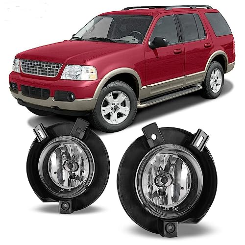 Winjet OEM Series for [2002 2003 2004 2005 Ford Explorer] Driving Fog Lights