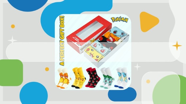 Calzini Pokémon Ufficiali - Pacco Da 5 Paia Per Bambini | Cotone Misto Taglia Unica 30-39 - Foto 11