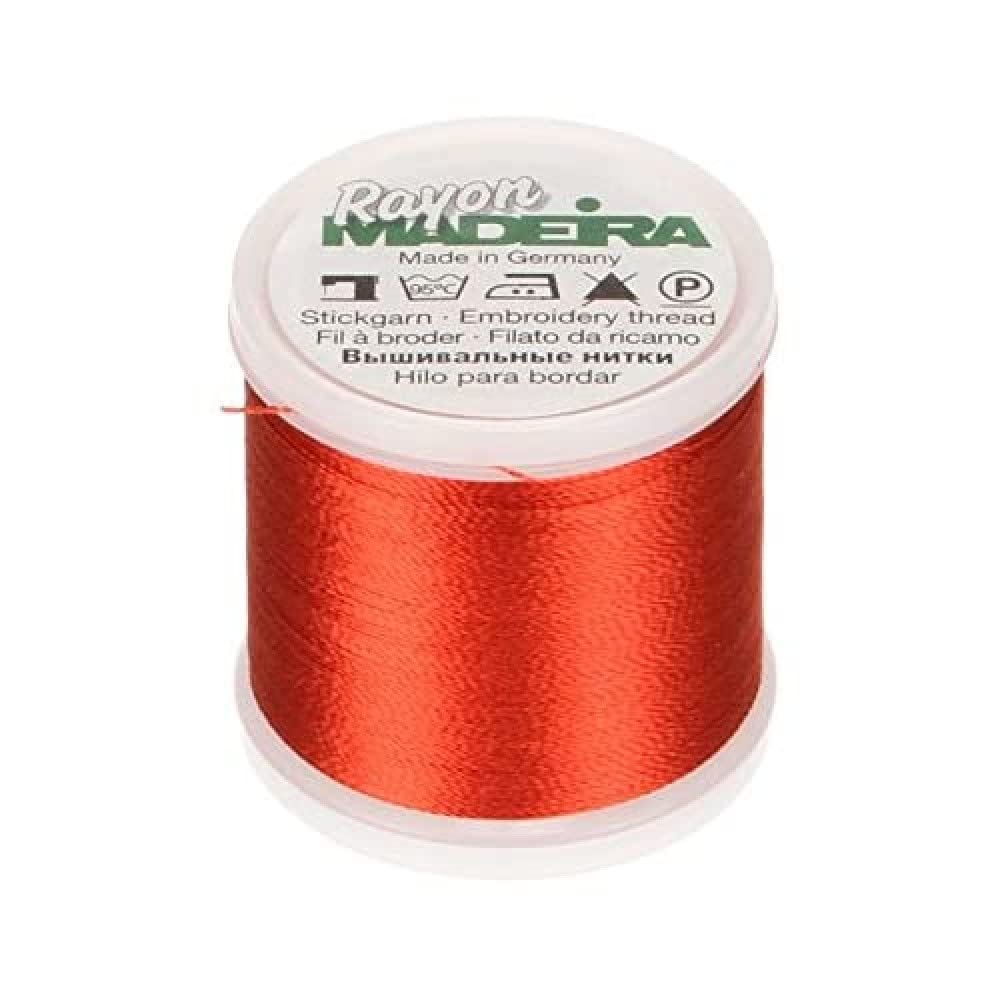 Madeira Rust Rayon Thread, Acrylic, Multicolour, 2.79x2.79x3.3 cm