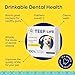 TEEF FOR LIFE Refill Packets Protektin42 Prebiotic Dental Powder for Dogs, Plant-derived, Clinically-Proven Formula Naturally Fights Bad Breath, Plaque, and Tartar, 3 Packets with 90 Servings
