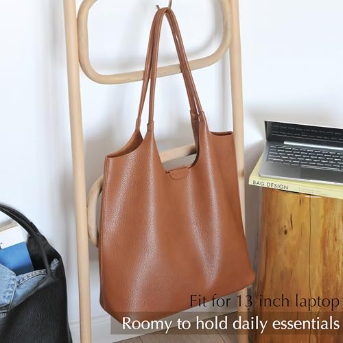 Bolso Tote de Cuero Vegano Suave para Mujer miniatura 5