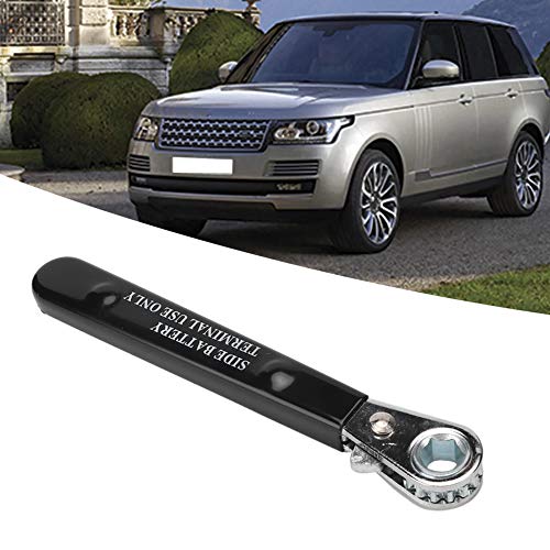 Battery Terminal Wrench, 5/16" 6 Point Side Terminal Battery Reversible Wrench Ratcheting Wrench With 5" Insulated Handle Auto Repair Tool #TOP17