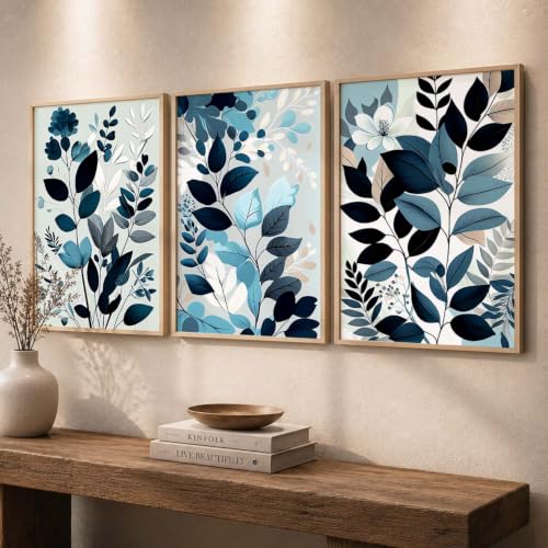 Image of kotart Painting for Wall Decoration - Modern Art Wall Decor Framed Painting for Living Room Bedroom - Framed Wall Posters /Paintings with Frame Set of 3 (Art-6, 13X17 inch)