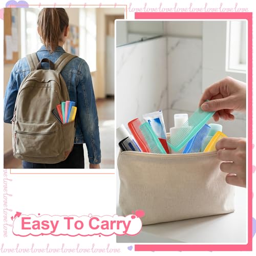 150 Peines Plásticos de Colores Mixtos para Mujeres miniatura 6