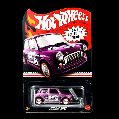 Image of Hot Wheels Collector Edition | Premium Die-Cast Metal Car for Kids & Collectors | Rare One-Time Release Model for Boys | No Restock Limited Edition (Morris Mini)