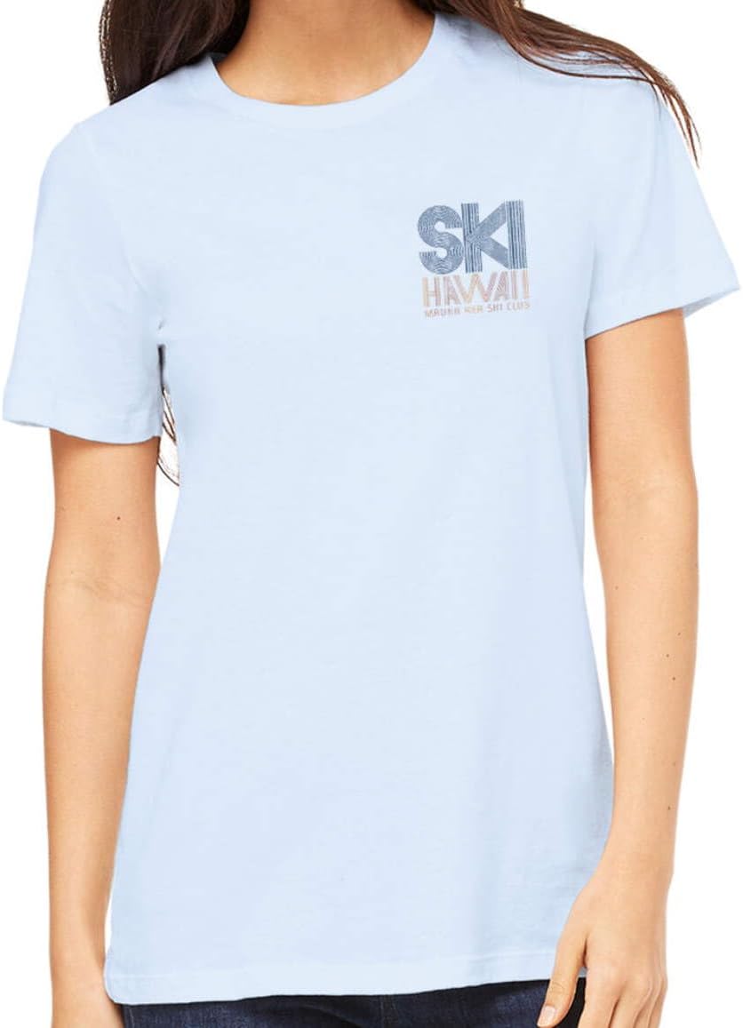 Malibu Shirts - Women's Ski Hawaii 1972 Boyfriend T-Shirt