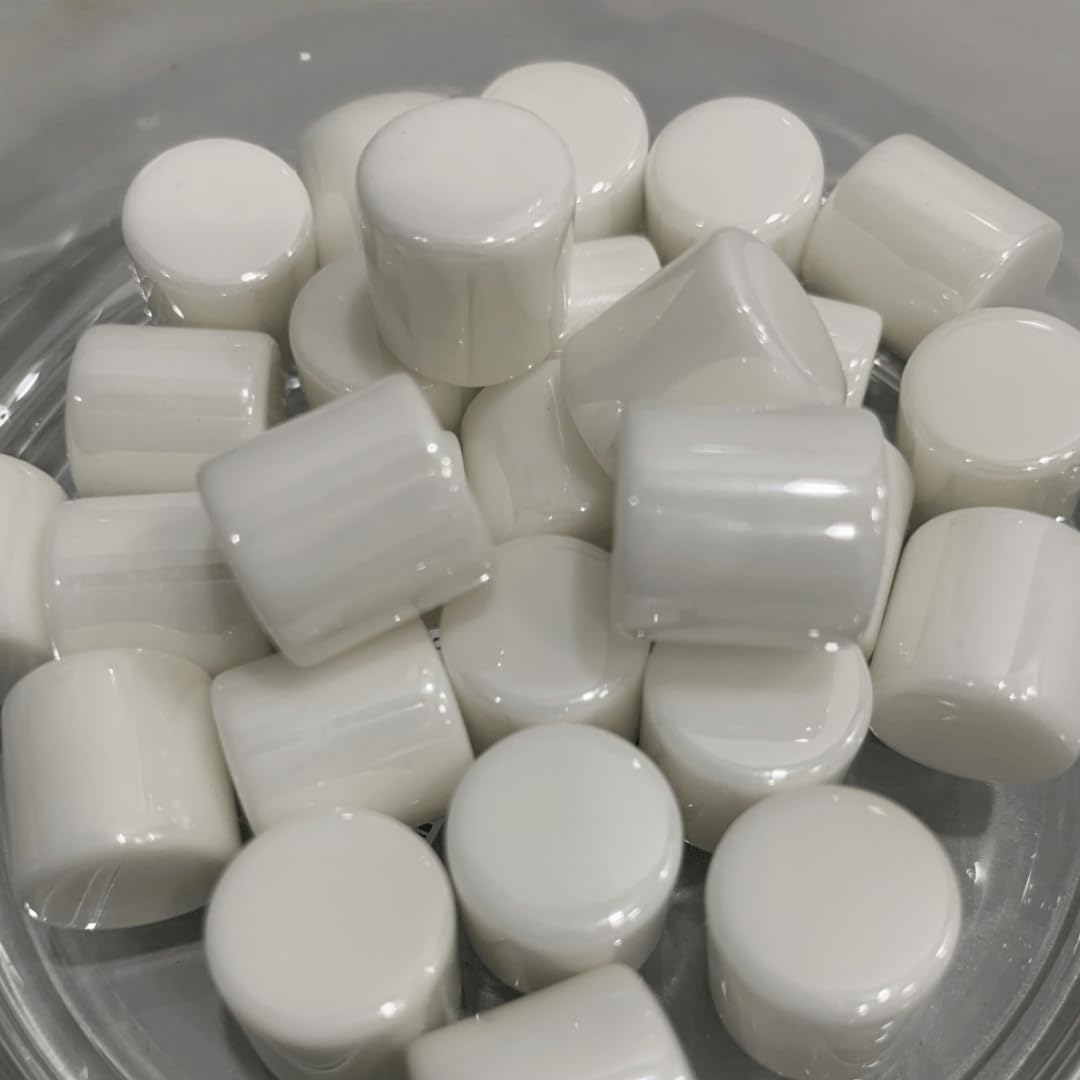 Hochreine Zirkonoxid-Keramiksäulen – 95% verschleißfeste und hitzebeständige Isolatoren for industrielle Anwendungen(10 * 10mm*20PCS)