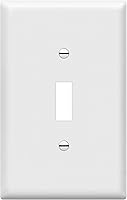 Vista 9 de ENERLITES Placa de pared para interruptor de luz de palanca, cubierta de interruptor jumbo, de gran tamaño, 1 banda, 5.5" x 3.5", policarbonato
