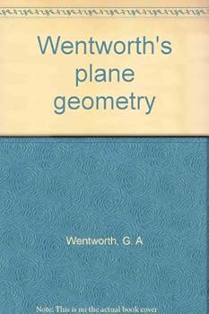 Unknown Binding Wentworth's plane geometry Book