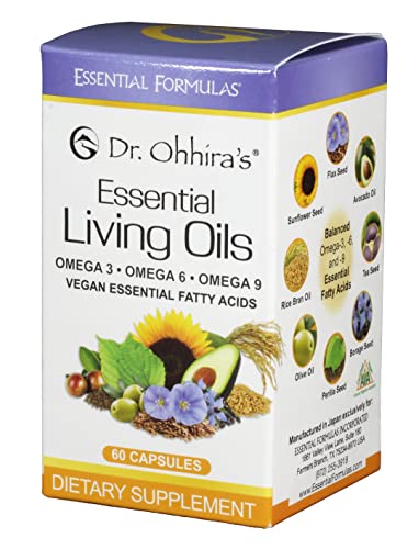 Dr. Ohhira's Vegan Omega 3, Efa And Fish Oil Alternative, 60 Capsules #TOP6