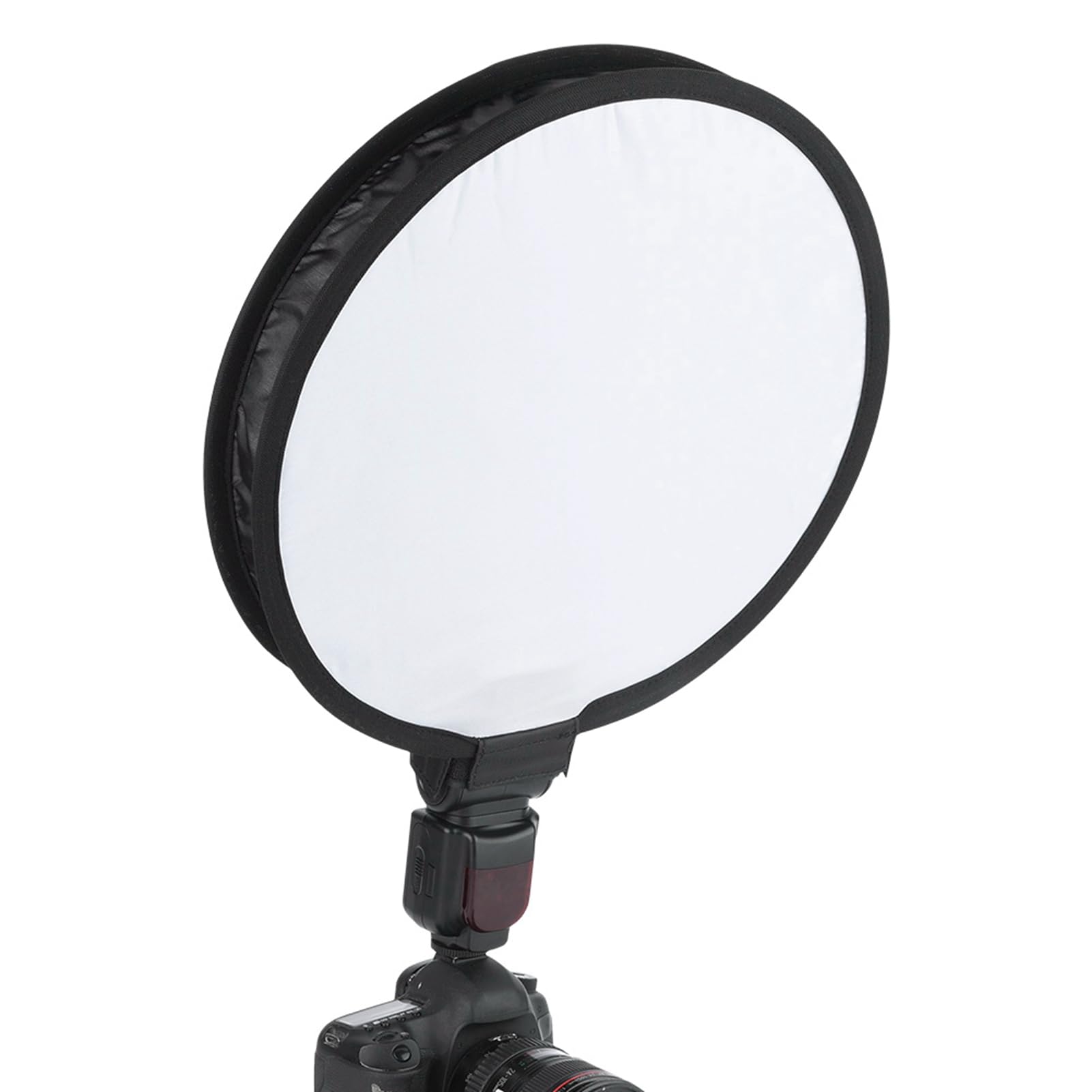 Difusor Softbox Redondo 40cm Plegable para Flash Cámara Luz Suave con Bolsa de Transporte