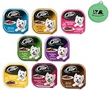Cesar Classic Loaf in Sauce Wet Dog Food - 8 Flavor Variety Bundle, 3.5 Ounces Each - Pack of 8 Plus