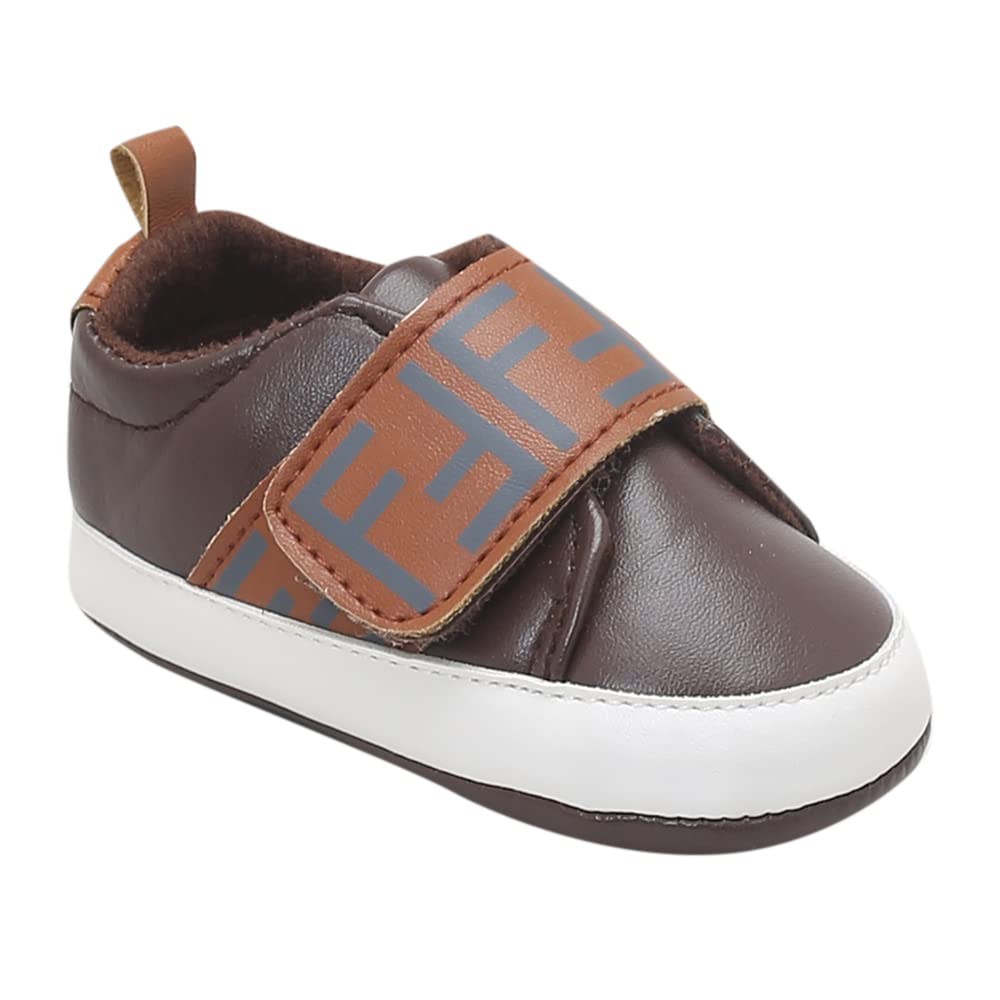 Hopscotch Boys Synthetic Graphic Print Infant Booties in Brown Color,UK:3.5 (KRD-4293355) (B0C3W8NY5X) Amazon Price History, Amazon Price Tracker