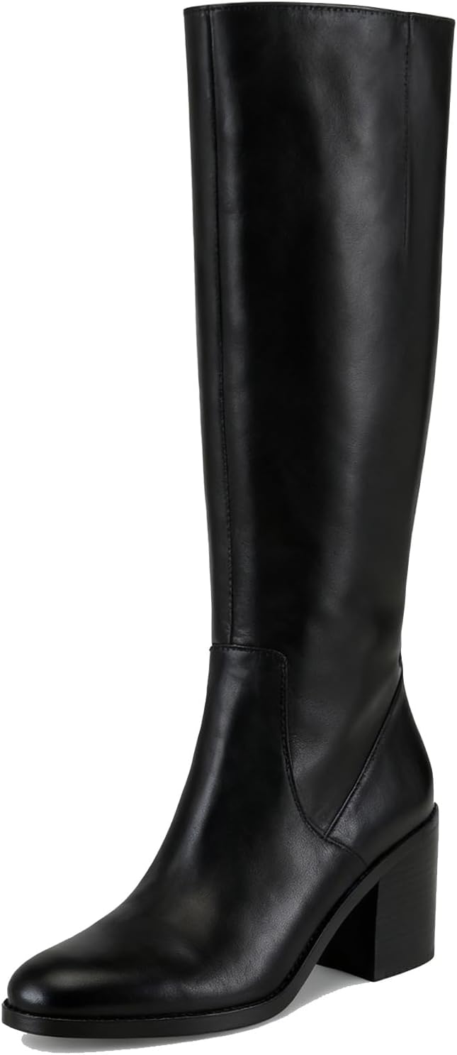 Knee High Boots Women Chunky Heel - Comfortable Fashion