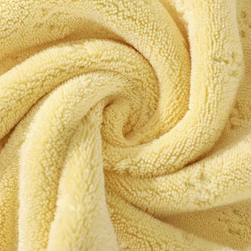 Image of MAXOSHINE Microfiber Towels for Bath Large Size-Reversible Bath Towel for Men and Women-Soft Coral Fleece Towel with Hook 600 GSM Quick Dry Super Absorbent-70 x 140 cm