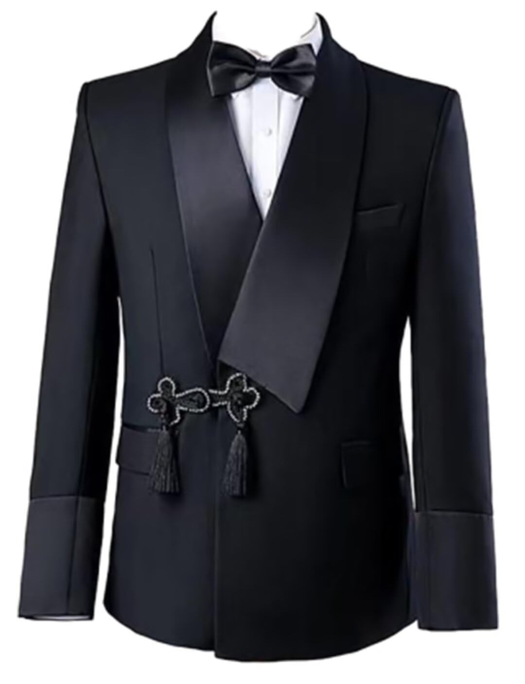 Tuxedo blazer à nœud chinois pour votre dîner de gala chic - 5