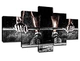 Fitness Wall Decor Weightlifting Art Paintings Canvas Prints Picture Barbell Home Artwork Workout in...
