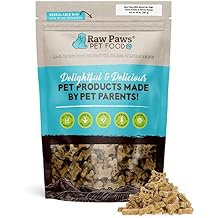 Raw Paws Mini Bones for Dogs - Sweet Potato & Honey Recipe, 10-oz - Made in USA Dog Biscuits, Small Training Treats for Dogs - Wheat, Corn, Soy Free Crunchy Dog Treats
