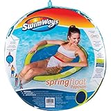 Maximale Belastung: 113 kg SwimWays Spring Float Papasan, Wasserhängematte, farblich sortiert