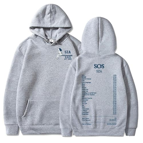 Sweat SZA Good Days en coton gris pour homme et femme taille XS