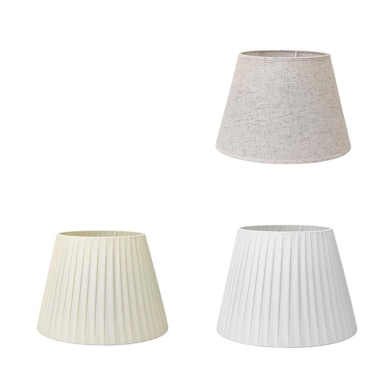 Abat-jour Amovible En Tissu, Décor De Table De Sol Beige