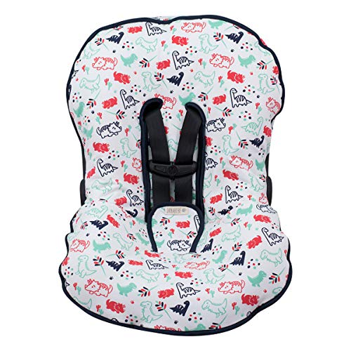 Janabebe Universal Padded Cover Liner For Baby Car Seat Gr 0, 1 (Compatible With Maxi Cosi, Chicco, Britax And More) (Dino Party) #TOP24