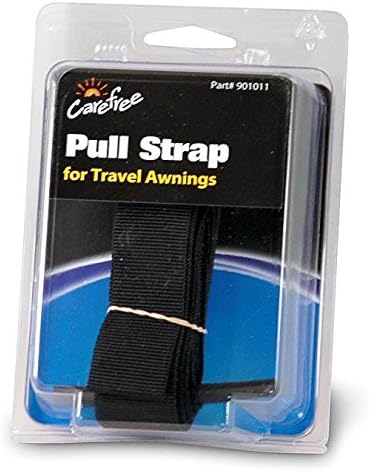 Carefree 901011 Black 93" RV Travel Awning Replacement Pull Strap