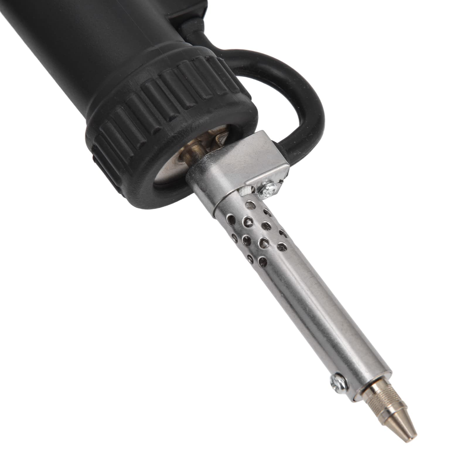 Pistola desoldadora automática, ventosa de soldadura AC220V 30W con enchufe de la UE, bomba desoldadora eléctrica, juego de herramientas de soldadura de pistola de hierro portátil con barra de acero y