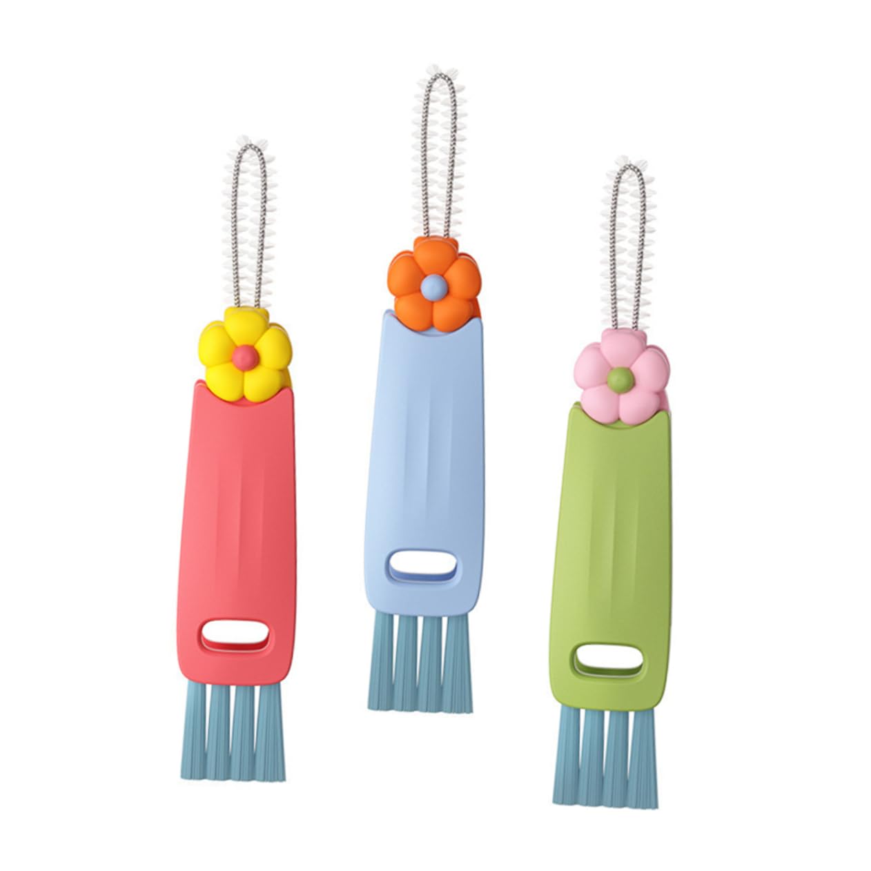 Unomor Cup Lid Brush Set Professional Lid Brush for Cleaning Suitable for Cup Bowl Pot Window