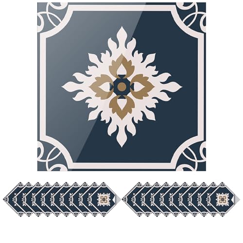 Tile Stickers Wall Decor Bathroom Kitchen Wall Sticker Waterproof PVC