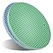 UXUNNY FDA Silicone Pot Holders, Kitchen Heat Resistant Trivets - Honeycomb Coasters & Nonslip Jar Openers, Hot Pot Pads, Hot Table Mat, Place Mats, Oven Mitts for Cooking & Baking (Blue & Green)