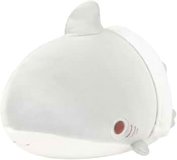 Amazon.co.jp: ベビー子ザメ ましゅもっち ぬいぐるみ おでかけ子ザメ