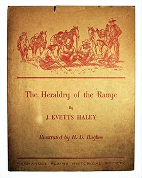 Hardcover The Heraldry of The Range. Some Southwestern Brands. 1949. Cloth with dustjacket. Book