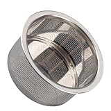 YUYTE Uhrenteile-Reinigungskörbe,Schmuck-Waschkorb,effiziente Reinigung, tragbar, Edelstahl-Uhrenteile, Netzhalterkorb für Schmuck und Zuhause,Mini-Ultraschall-Stahl-Reinigungskorb