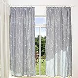 babyzimmer gardinen mädchen - Halbtransparenter Stoff: Der Stoff ist sehr weich glatt und bietet einen angenehmen Schutz vor Sonneneinstrahlung. Die stilvolle Gardine Bree im 2er-Pack schafft eine wohnliche Raumatmosphäre.