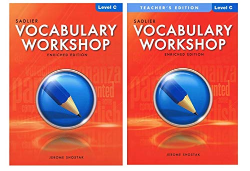 Vocabulary Workshop Enriched Edition Student Book with Teacher's Edition Level C