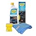 Cerama Bryte Glass Ceramic Cooktop Cleaner (18 Ounce) Bundle with Cleaning Pads (10 pack), Stanley Mini-Razor Scraper, and Our Exclusive Microfiber Towel
