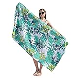 NovForth Beach Towel Oversized, Ultra Soft Microfiber Beach Towels for Adults, Personalized Super Absorbent Quick Dry Pool Towel for Kids, Men, Women, Boys, Girls